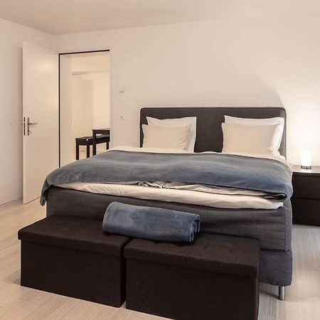 2,5 Zi Design Loft Wohnung Mit Gartensitzplatz Basileia Exterior foto